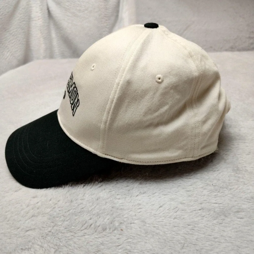 Lululemon Hat Cap Strap Back Adjustable Womens S/M White Colorblock 5 Panel